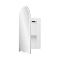 Curved Arch LED Mirror Cabinets